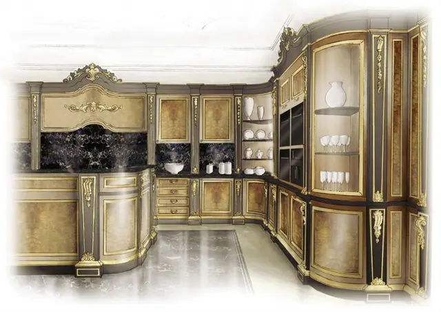 Kitchens KIT-15, Deluxe