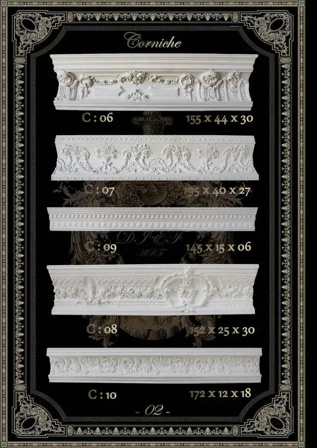Decorative mouldings MLD-02