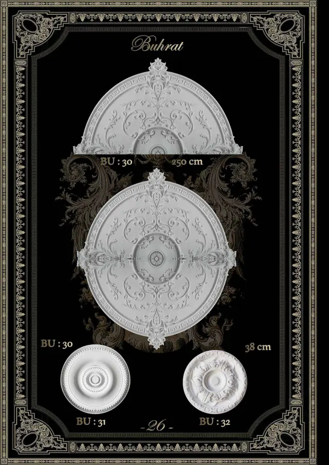 Decorative mouldings MLD-26