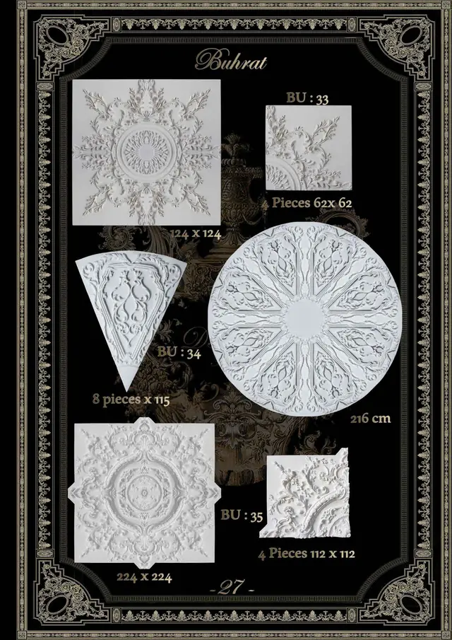 Decorative mouldings MLD-27