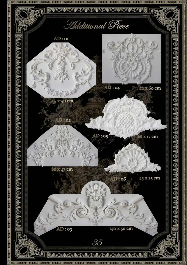 Decorative mouldings MLD-35