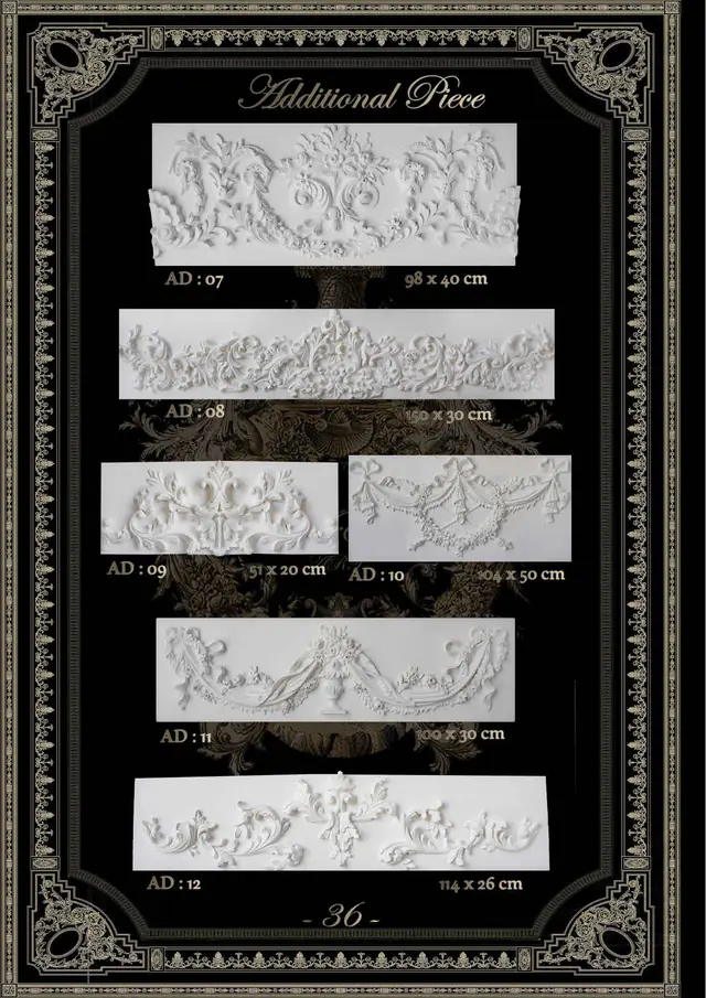 Decorative mouldings MLD-36