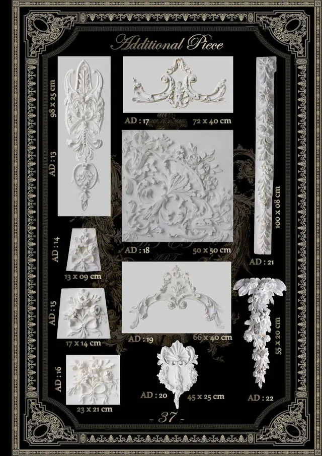 Decorative mouldings MLD-37