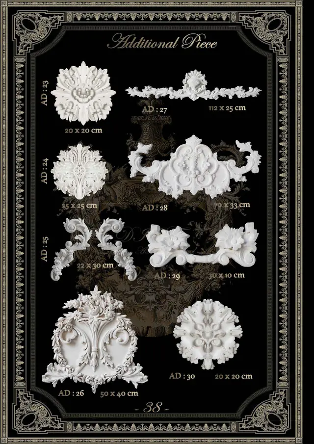 Decorative mouldings MLD-38