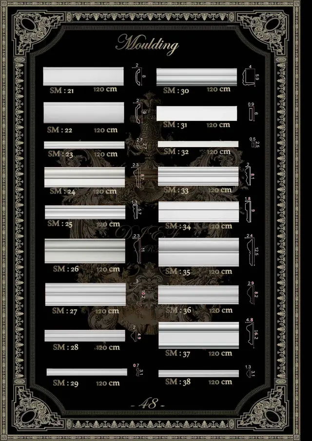 Decorative mouldings MLD-48